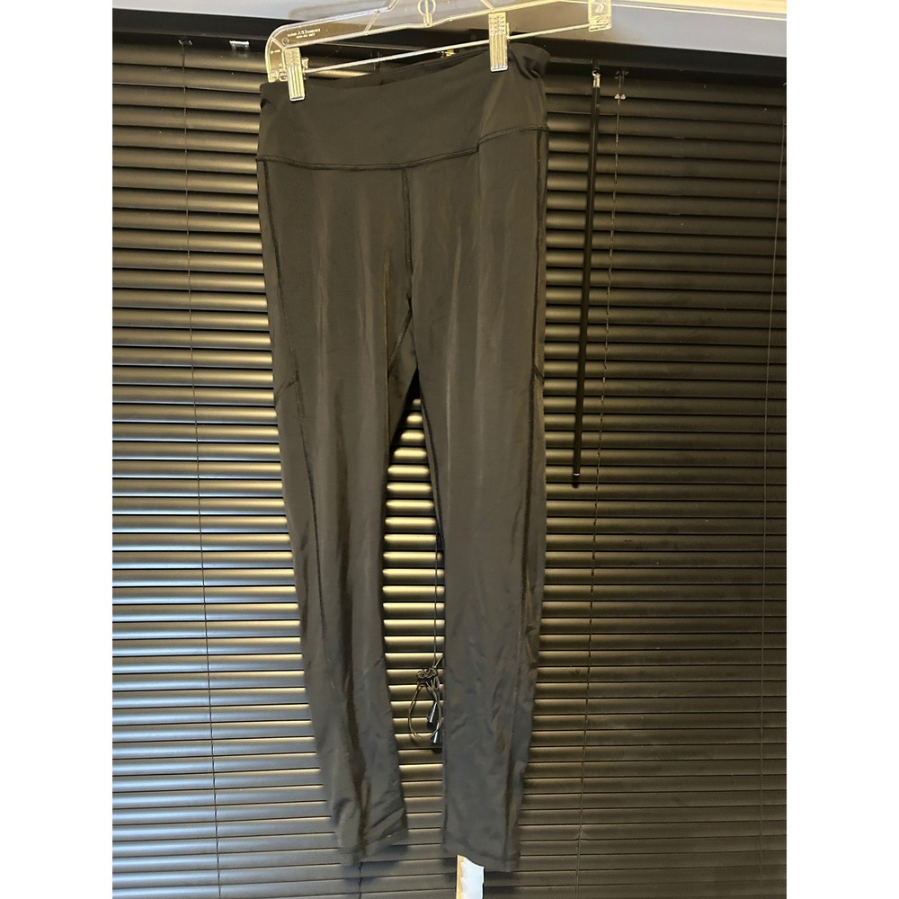 Victoria Sport Leggings Womens Small Black Pocket Ankle Zip Athletic Yoga Pants